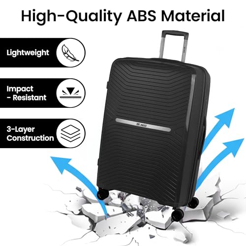 Luggage Sets 2 Piece(20/29in),w/TSA LOCK,Suitcase Set - color: Black, size: 2-Piece Set (20"/29'')