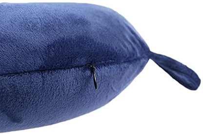 Travel Pillow - Memory Foam Neck Pillow Support Pillow,Luxury Compact & Lightweight Quick Pack for Camping,Sleeping Rest Cushion (Blue) - color: Blue