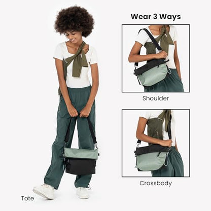 Sherpani Vale, Anti-Theft Crossbody Tote for Women - color: Black