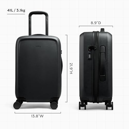 Bellroy Transit Carry-On, Hard Shell Luggage - Black - color: Black