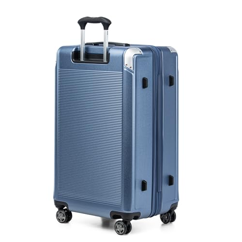 Travelpro Platinum Elite Hardside Checked Luggage, Dark Sky, 28-Inch - color: Dark Sky Blue, size: Checked- Large 28-Inch