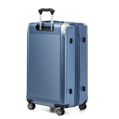 Travelpro Platinum Elite Hardside Checked Luggage, Dark Sky, 28-Inch - color: Dark Sky Blue, size: Checked- Large 28-Inch