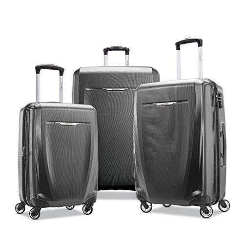 Samsonite Winfield 3 DLX Hardside Luggage with Spinners, 3-Piece Set (20/25/28), Graphite Grey - color: Graphite Grey, size: 3-Piece Set (20/25/28)