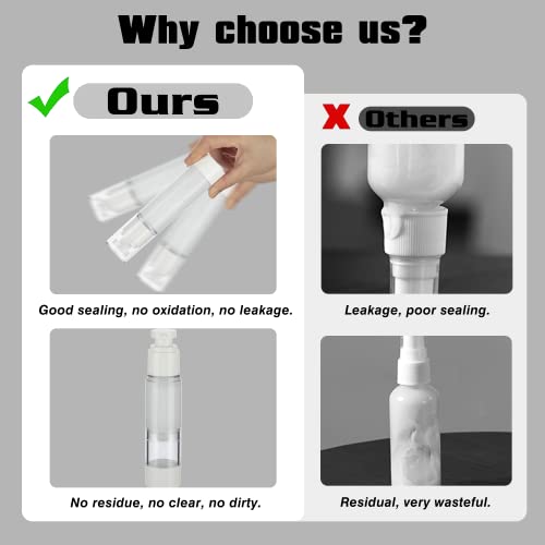 Small Spray Bottles, Plastic Travel Spray Bottle with Fine Mist - size: 15+30+50ml