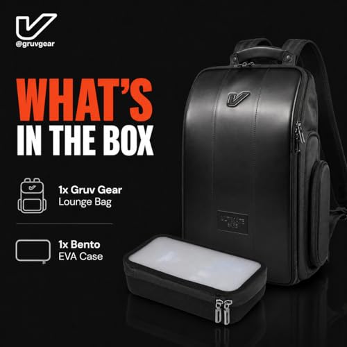 Gruv Gear Travel Laptop Backpack 12L UE Edition Compact Tech Backpack with Modular Storage, Side Access Pockets & Water-Resistant Design, Small Carry for Work, Travel & Everyday Carry - style: Ue Edition