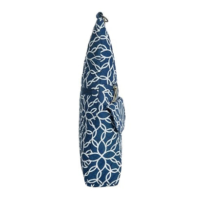 Travelon Anti-Theft Classic Crossbody Bag - color: Woven Flower