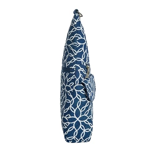 Travelon Anti-Theft Classic Crossbody Bag - color: Woven Flower
