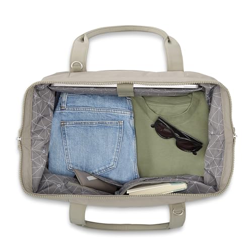 Samsonite Better Than Basic Drop Bottom Weekender - color: Limestone Grey