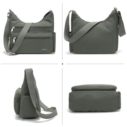 Medium Women's Crossbody Handbags Ladies Shoulder bag for Travel - color: Green