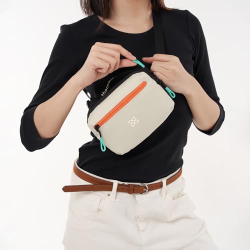 Sherpani Hyk, Small Sling Bag, Lightweight Travel Fanny Pack - color: Bluff