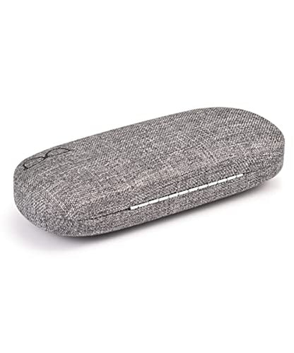 RayLove 3-Pack Hard Shell Eyeglasses Case Reading Glasses Hard Case - color: Black Black Grey