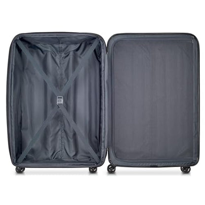 DELSEY PARIS Helium Aero, 28 Inch Checked-Large Luggage, Black - color: Black, size: Checked-Large 28 Inch