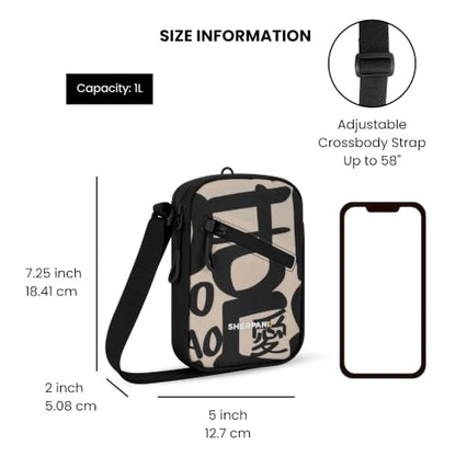 Sherpani Rogue, RFID Mini Crossbody Bag for Women - color: Ciao
