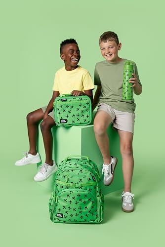 Simple Modern Minecraft Backpack for Girls, Boys | 18L - color: Minecraft: Creeper, style: Kids Large