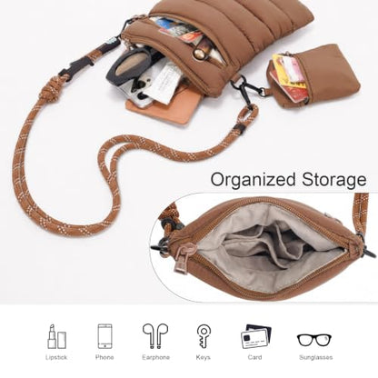 ACUARIO Crossbody Bags for Women - color: Darkbrow