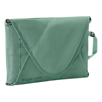 Eagle Creek Pack-It Reveal Garment Folder - Compression Wings - Maximize Luggage Space - Convenient Top Handle - Quick Drying Material - Medium - Willow Green - color: Green