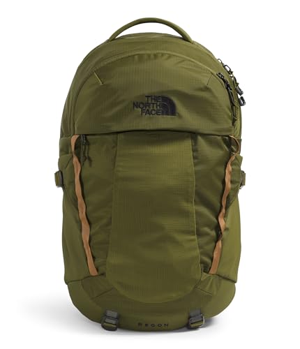 The North Face 여성용 Recon Everyday 노트북 백팩, 포레스트 올리브/유틸리티 브라운, 정찰 - color: 포레스트 올리브/유틸리티 브라운