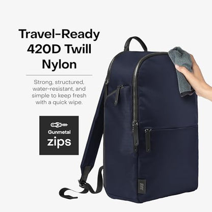 July Carry All Backpack, Water-Resistant, Multi Pocket - color: French Navy, size: 25L