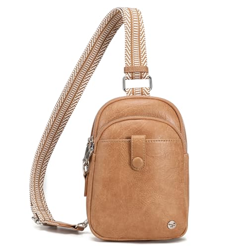 INICAT Small Anti Theft Crossbody Bag for Women,Sling Purse - color: Earth Yellow', size: Large
