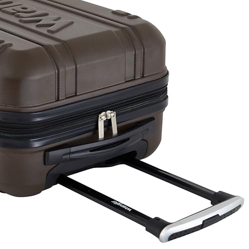 Wrangler 20" Astral Hardside Carry-On Luggage, Cedar - color: Cedar