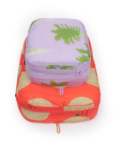BAGGU Large Packing Cube Set - Japanese Produce - color: Japanese Produce
