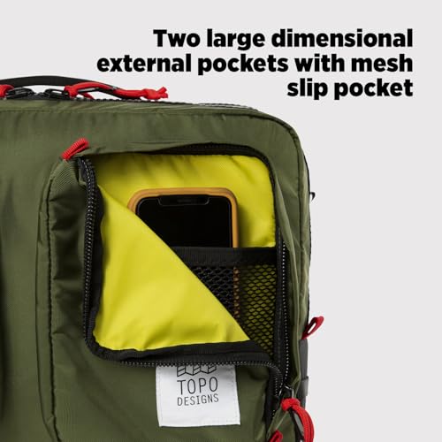 Topo Designs Global Briefcase + Travel Pack (Navy/Sahara) - color: Eco-friendly / Navy / Sahara