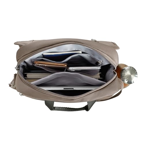 Travelon Anti-Theft Classic Medium Tour Bag - color: Hazelnut