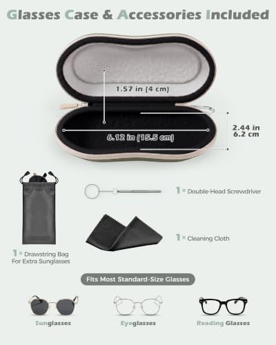 ProCase Sunglasses Case, Hard Shell Glasses Case for Men Women -Olivegreen - color: Olivegreen