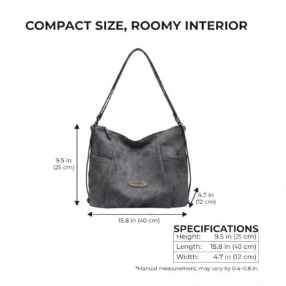 Convertible Backpack for Women, 3-in-1 Shoulder Crossbody Hobo Bag - color: Green
