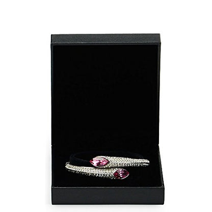 Oirlv Black Bracelet/Bangle Box, Jewelry Display Case for Anniversary - color: Bracelet box