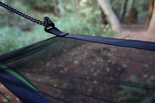 GRAND TRUNK Skeeter Beeter XT Camping Hammock | 400 lb capacity | Parachute nylon | Built-in bug net | Ideal for camping & backpacking - color: Olive & Khaki
