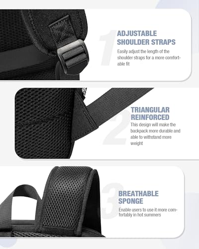 VGCUB Gym Backpack for Women Men with Shoe Compartment and Wet Pocket