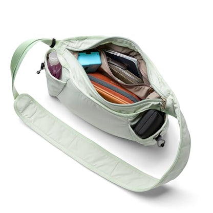 Cinch Sling (Everyday Shoulder Bag with Internal and External Organization, and Light Comfortable Padding) - color: Seafoam