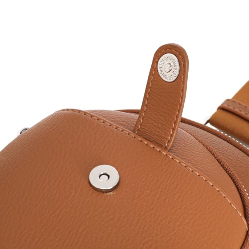 INICAT Small Anti Theft Crossbody Bag for Women,Sling Purse - color: Brown Antitheft, size: Large