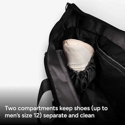 Halfday Convertible Garment Tote, 2-in-1 Travel & Garment Bag, Jet - color: Jet