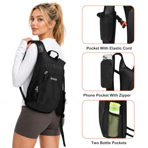 Hiking Backpack for Women Men, 10L Packable Lightweight Daypack for Travel