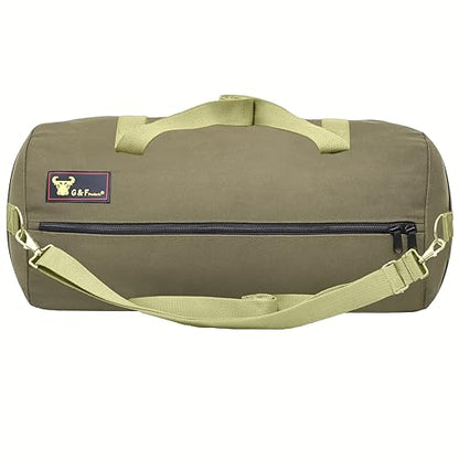 G & F Products Waxed Canvas Military Tool & Gear Bag, 24 In, Olive