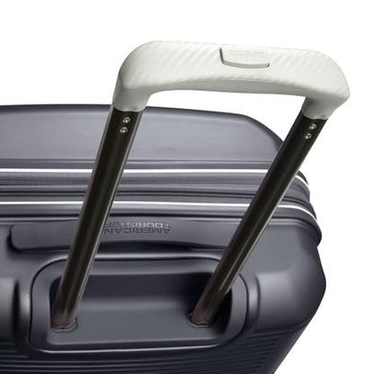 American Tourister Stratum 2.0 Expandable Hardside Luggage with Spinner Wheels, 2-Piece Set 20/28, Charcoal - color: Charcoal, size: 2-Piece Set (Carry-on/Large)