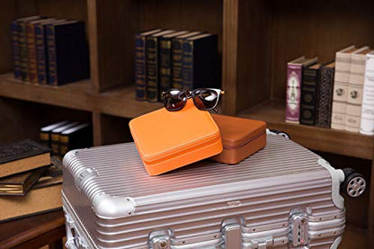 Beaufort 3-Slot PU Leather Eyeglasses Storage Box for Women & Men