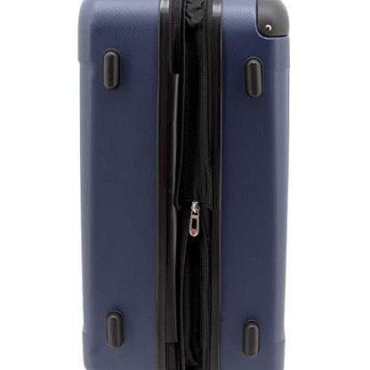 Travelers Club Chicago Hardside Expandable Spinner Luggages, Navy Blue, 5 Piece Set, TCL-77995-410 - color: Navy Blue, size: 5-Piece Set