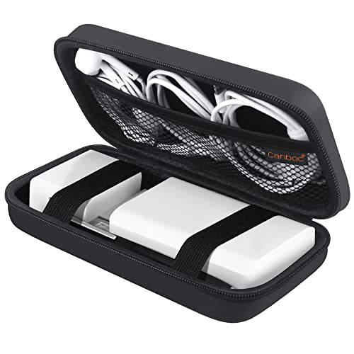 Canboc Carrying Travel Pouch MacBook Charger Case for MacBook Accessories - color: B-Black