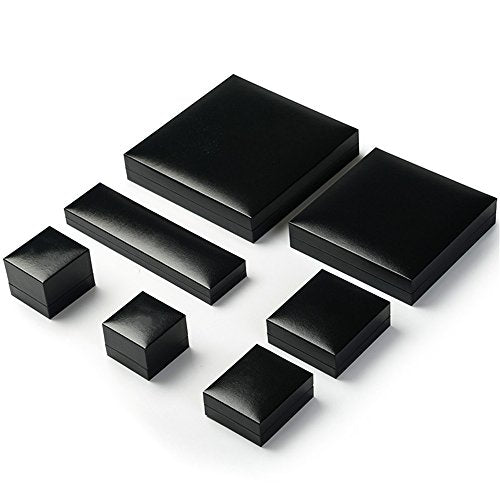 Oirlv Black Earring Box,Earring Gift Box for Engagement/Proposal/Christmas - color: Earrings box