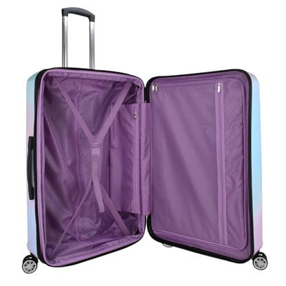 Traveler's Choice Women's Ruma II Expandable Luggage with Spinner Wheels, Pixie Pastel, 30" Large - color: Pixie Pastel, size: 30 in