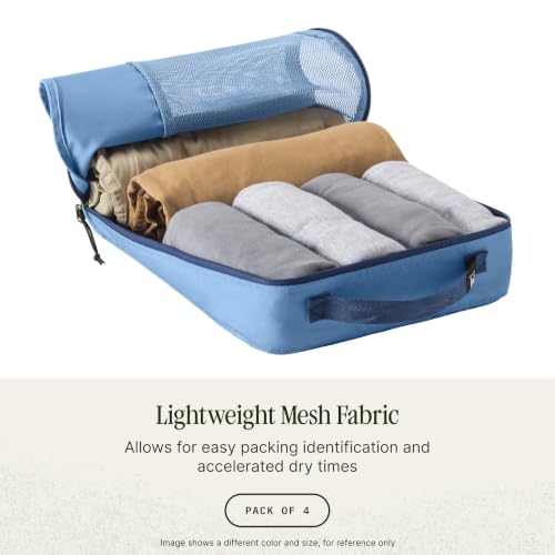 Eagle Creek Pack-It Reveal Carry-On Set, Mandarin, Set of 4 - color: Mandarin
