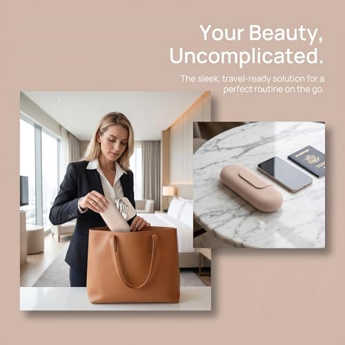 Soft Silicone Travel Makeup Brush Holder(Khaki) - color: Khaki