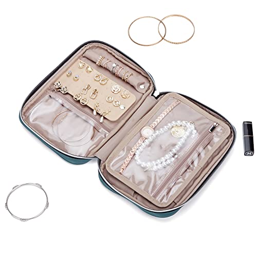 BELALIFE Travel Jewelry Organizer - color: Lake-Blue