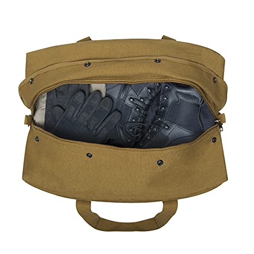 Rothco Canvas Parachute Cargo Bag, Coyote Brown, 40.5L - color: Coyote Brown