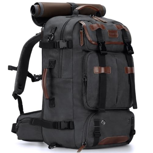 Gonex 40L Convertible Laptop Backpack, Airline Approved, Dark Grey - color: Dark Gray