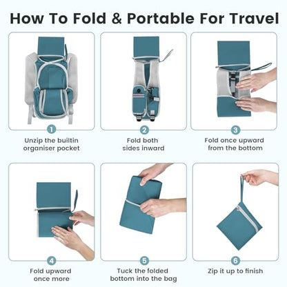 10L Small Hiking Backpack - Lightweight Foldable Backpack, Blue - color: Blue, size: 10L