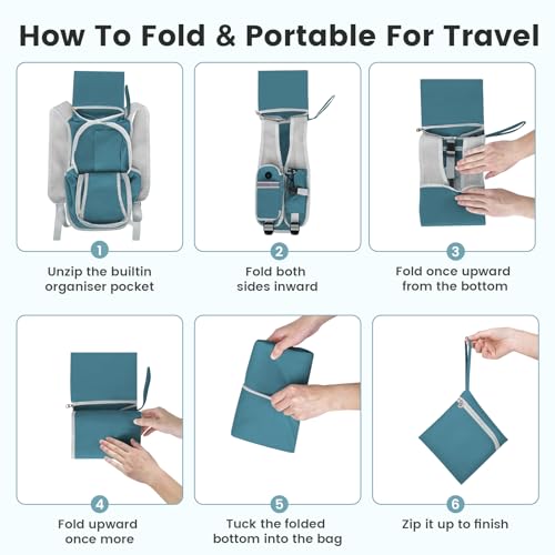 15L Small Hiking Backpack - Lightweight Foldable Backpack, Blue - color: Blue, size: 15L